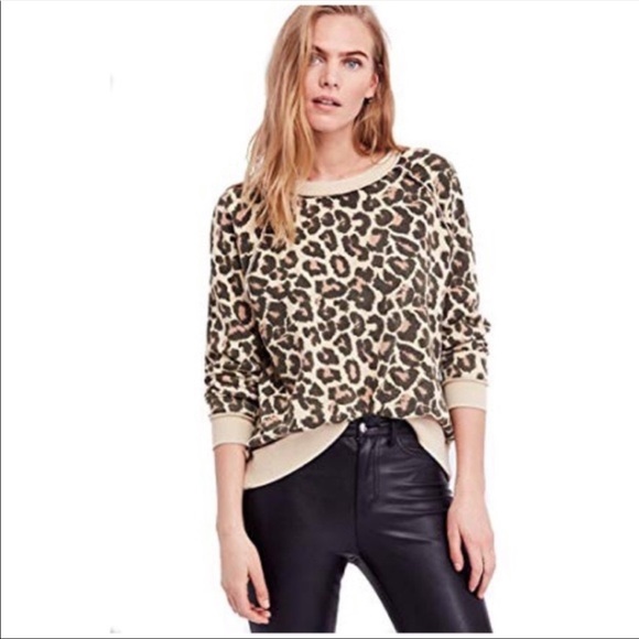 Leopard Sweatshirt | Poshmark